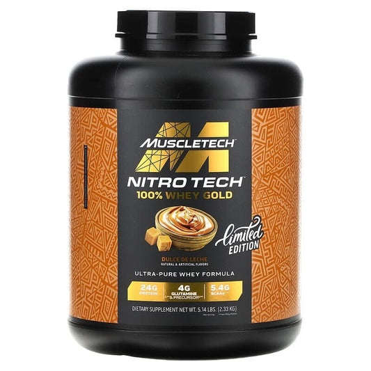 NITRO TECH 100% GOLD WHEY LIMITED EDITION BY MUSCLE TECH