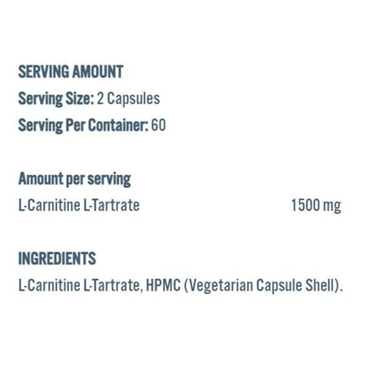 L CARNITINE 1500 BY APPLIED NUTRITION