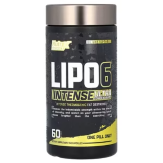 Lipo-6 Black Intense UC 60 Black Caps By Nutrex Research