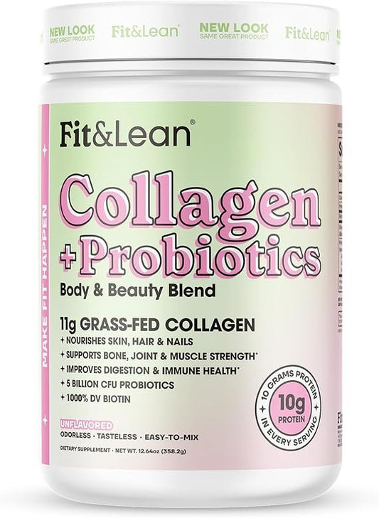 COLLAGEN + PROBIOTICS BY FIT&LEAN