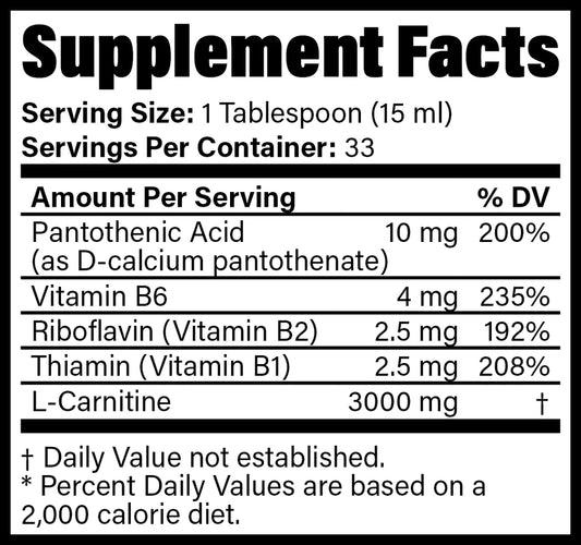 GOLD L-CARNITINE BY KEVIN LEVRONE